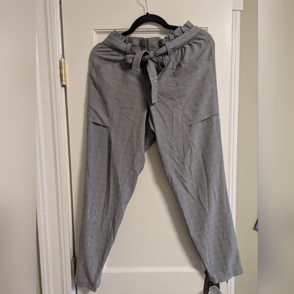 Athleta Plaid skyline pants